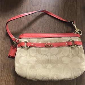 Well loved Coach mini bag